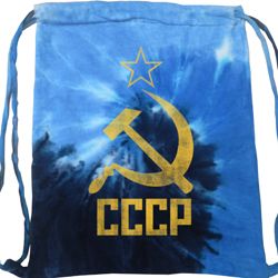 Soviet Bag CCCP Distressed Tie Dye Bag