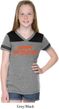 Spooky Happy Halloween Girls Football Tee