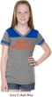 Spooky Happy Halloween Girls Football Tee