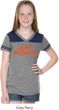 Spooky Happy Halloween Girls Football Tee