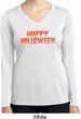Spooky Happy Halloween Ladies Dry Wicking Long Sleeve