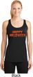 Spooky Happy Halloween Ladies Dry Wicking Racerback