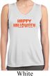 Spooky Happy Halloween Ladies Dry Wicking Sleeveless Shirt