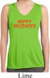 Spooky Happy Halloween Ladies Dry Wicking Sleeveless Shirt