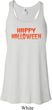 Spooky Happy Halloween Ladies Flowy Racerback