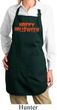Spooky Happy Halloween Ladies Full Length Apron with Pockets