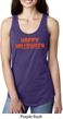 Spooky Happy Halloween Ladies Ideal Racerback