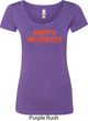 Spooky Happy Halloween Ladies Scoop Neck