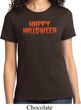 Spooky Happy Halloween Ladies T-shirt