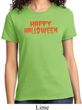Spooky Happy Halloween Ladies T-shirt