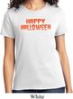 Spooky Happy Halloween Ladies T-shirt