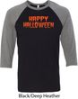 Spooky Happy Halloween Raglan Shirt