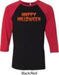 Spooky Happy Halloween Raglan Shirt