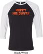 Spooky Happy Halloween Raglan Shirt