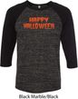 Spooky Happy Halloween Raglan Shirt