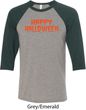 Spooky Happy Halloween Raglan Shirt