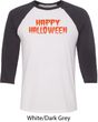 Spooky Happy Halloween Raglan Shirt