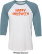 Spooky Happy Halloween Raglan Shirt