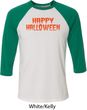 Spooky Happy Halloween Raglan Shirt