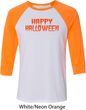 Spooky Happy Halloween Raglan Shirt