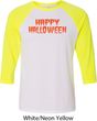 Spooky Happy Halloween Raglan Shirt