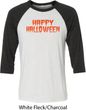 Spooky Happy Halloween Raglan Shirt