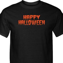 Spooky Happy Halloween Tall T-shirt Spooky Happy Halloween Tall T-shirt