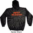 Spooky Happy Halloween Tie Dye Hoodie