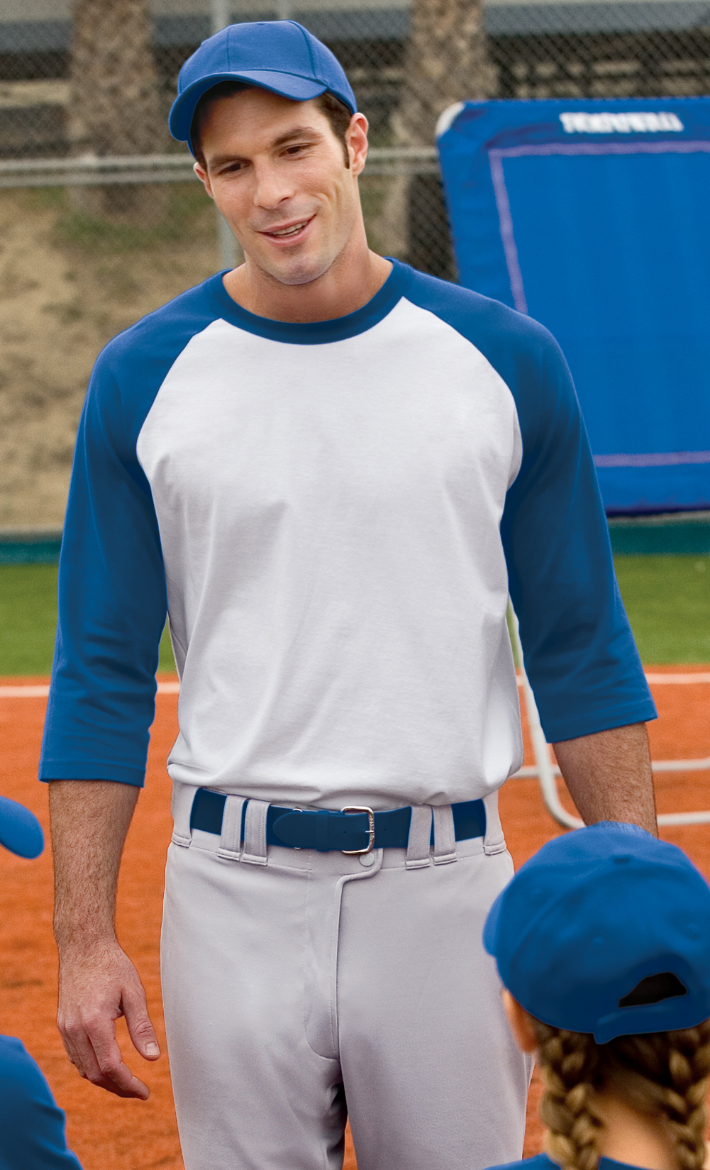 ILTEX Raglan T-Shirt 3/4 Ärmel Athletic Baseball J Produktbild-Vorschau 3