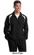 Sport Tek Colorblock Jacket Raglan Lightweight Outerwear