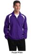 Sport Tek Colorblock Jacket Raglan Lightweight Outerwear