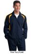 Sport Tek Colorblock Jacket Raglan Lightweight Outerwear