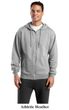 Sport Tek Hoodie Sweatshirt Full Zip Fleece Hooded Sweat Shirt