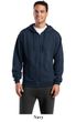Sport Tek Hoodie Sweatshirt Full Zip Fleece Hooded Sweat Shirt