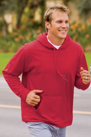 Sport Tek Hoodie Sweatshirt Wick Fleece Hoody Pullover Sweat Shirt