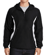 Sport Tek Jacket Colorblock Raglan Anorak Athletic Outerwear