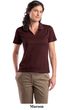Sport Tek Ladies Polo Shirt Sport Golf Dri Mesh V Neck