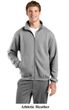 Sport Tek No Hood Full Zip Sweatshirt Fleece