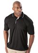 Sport Tek Polo Sport Shirt Dri Mesh With Tipped Collar And Piping