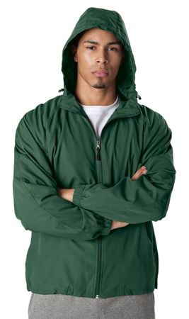 Sport Tek Raglan Jacket Lightweight Hooded Outerwear