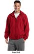 Sport Tek Raglan Jacket Lightweight Hooded Outerwear