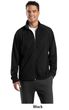 SportTek Tricot Track Jacket Athletic Outerwear