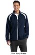 SportTek Tricot Track Jacket Athletic Outerwear