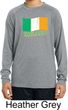 St Patrick's Day Distressed Ireland Flag Kids Dry Wicking Long Sleeve