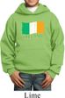 St Patrick's Day Distressed Ireland Flag Kids Hoody
