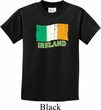 St Patrick's Day Distressed Ireland Flag Kids Shirt