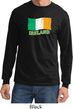 St Patrick's Day Distressed Ireland Flag Long Sleeve Shirt
