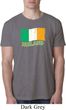St Patrick's Day Distressed Ireland Flag Mens Burnout Shirt