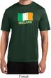 St Patrick's Day Distressed Ireland Flag Mens Moisture Wicking Shirt