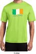 St Patrick's Day Distressed Ireland Flag Mens Moisture Wicking Shirt